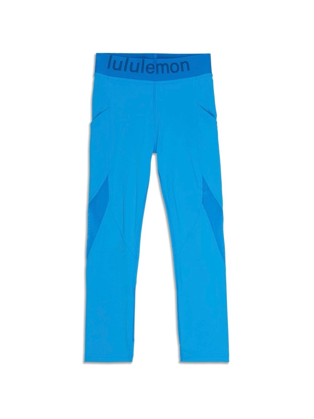 Lululemon Logo Waistband High-Rise Training Crop 21" size 8 NEW NWOT
